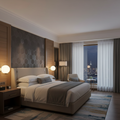 Modern Gold Flushed Wall Lamp