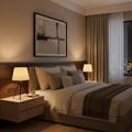 Stylish Biege Table Lamp