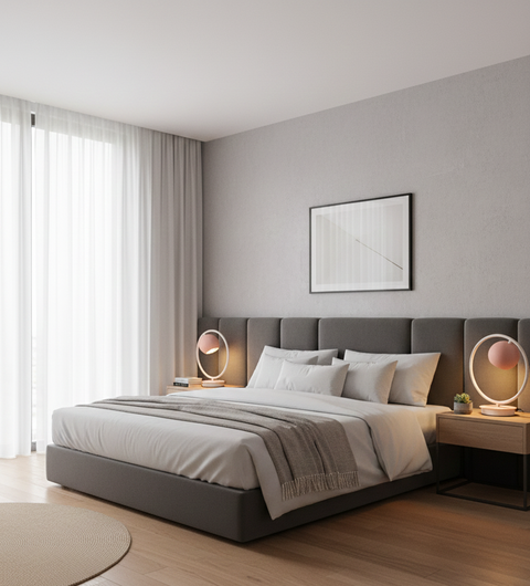 Modern Pink Table Lamp
