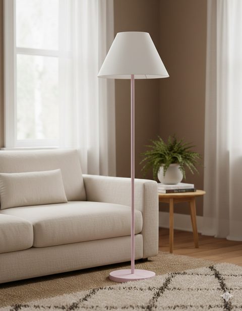 Modern White Floor Lamp