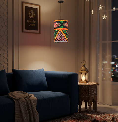 Ramadan Printed Shade Pendant
