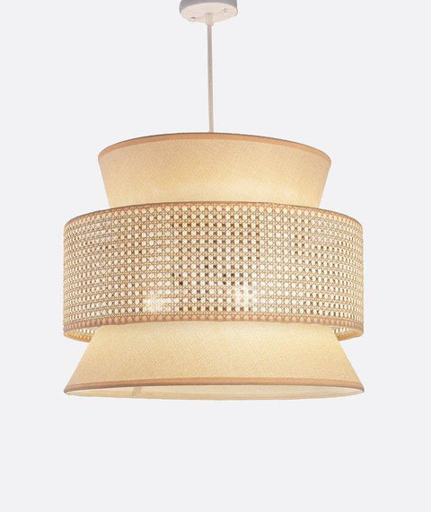 Elegant Modern Beige Pendant Ceiling