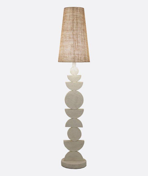 Artistic Wood Floor Lamp