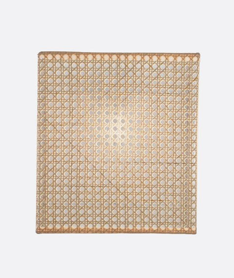 Decorative Rectangular Rattan Wall Light