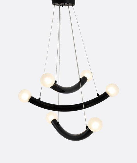 Modern Black Pendant