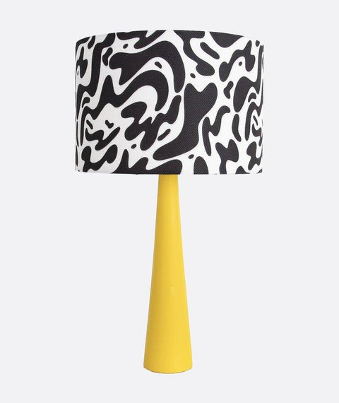 Printed Shaded Table Lamp
