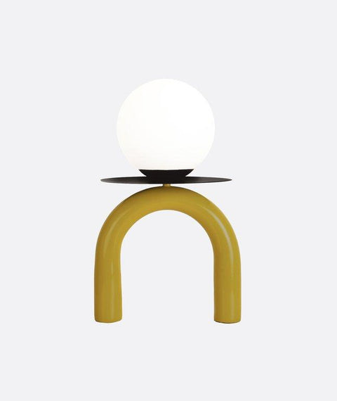 Stylish Yellow Table Lamp