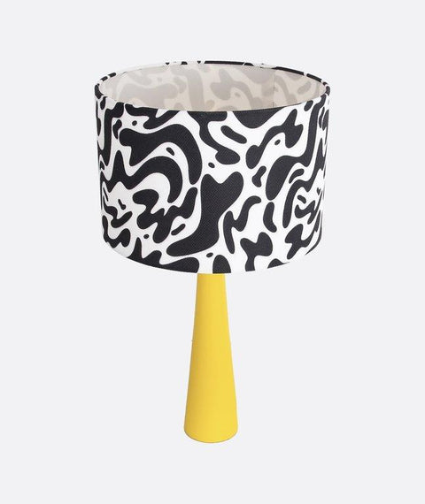 Printed Shaded Table Lamp