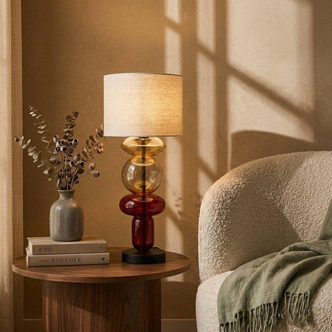 Colored Glass Table lamp