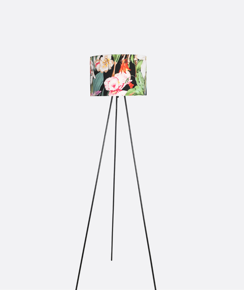 Colorful Tripod Floor Lamp
