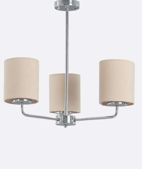 Classic Chrome Branched Chandelier