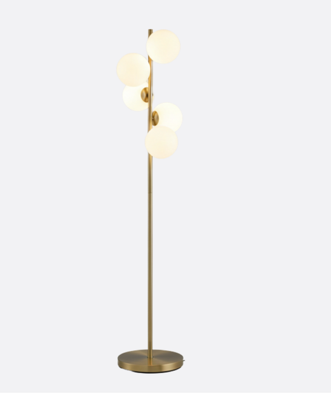 Contemporary Gold Floor Lamp
