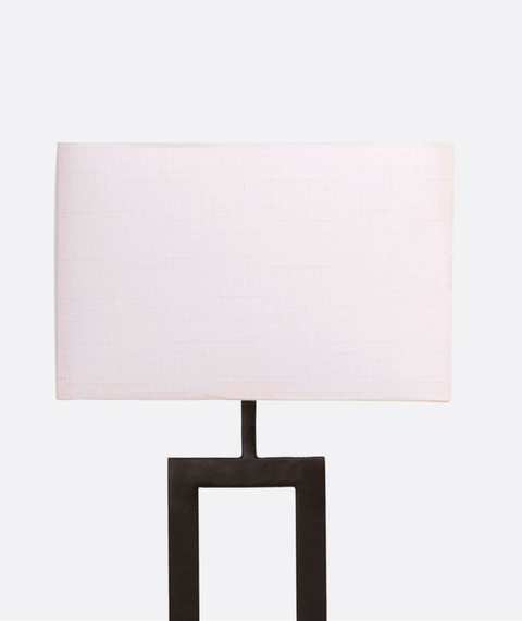Geometric Black Table Lamp
