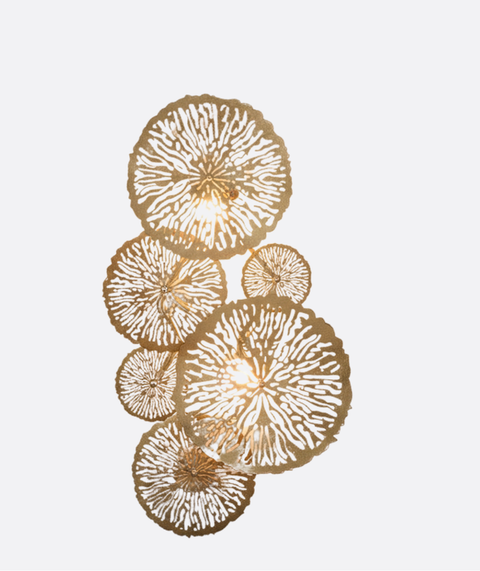 Stylish Gold Wall Lamp