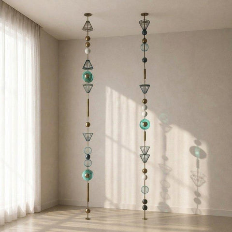 Modern Pharaonic floor-to-ceiling Partition