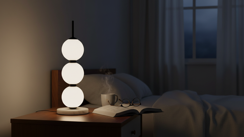Opal Balls Table Lamp