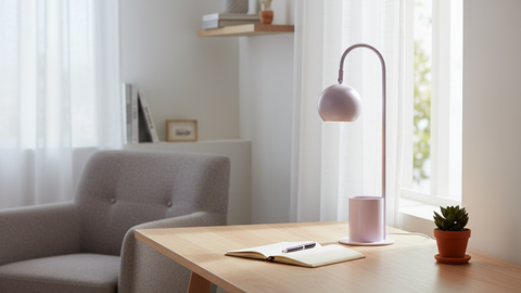 Purple Multifunction Table Lamp
