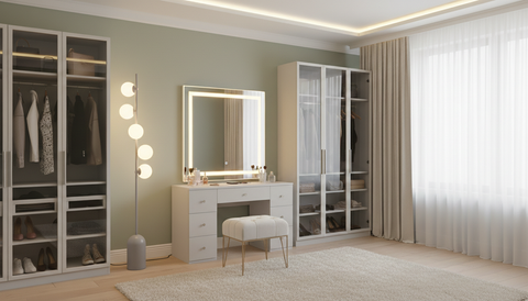 Modern Grey Floor Lamp