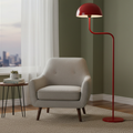 Playful Red Floor Lamp