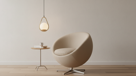 Modern Gold Single pendant