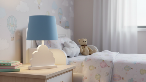 Baby Blue Table Lamp
