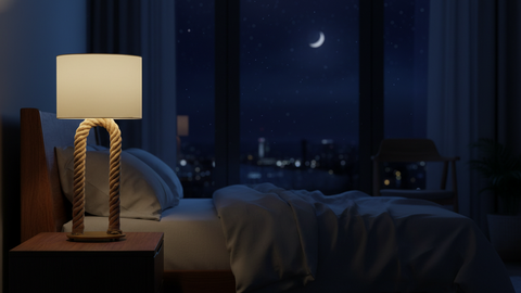 Moern Rope Table Lamp