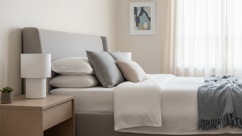 Modern White Table Lamp
