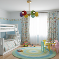 Multi Color Sputnik Chandelier