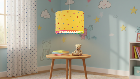 Cheerful Yellow Pendant Lamp