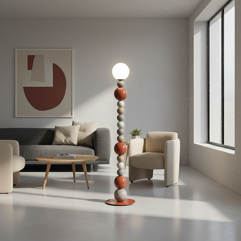 Round Ball Floor Lamp