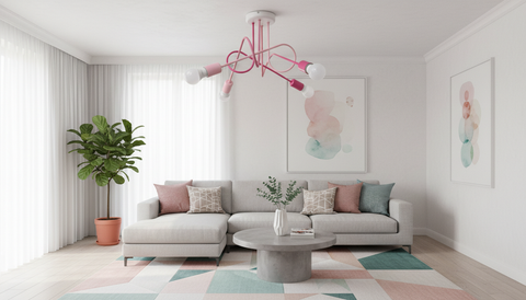 Multi Color Ceiling Lamp