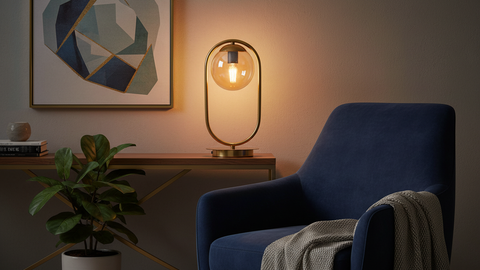 Classy Gold Table Lamp