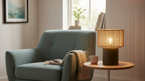 Modern White Table Lamp