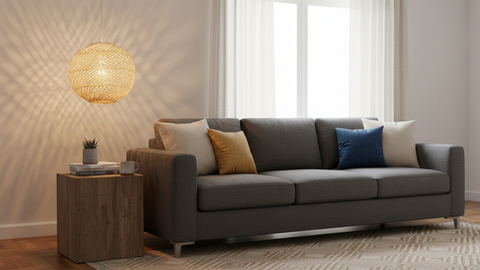 Global Bamboo Pendant Ceiling