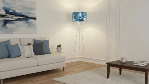Decorative Kids White Floor Light