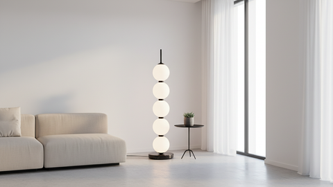 Opal Balls Floor Lamp