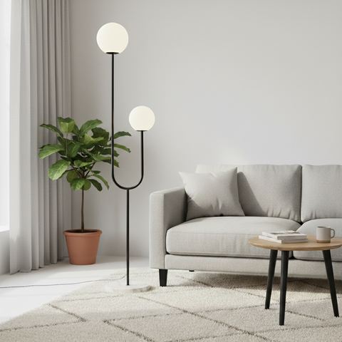 Modern Black Minimalist Floor Lamp