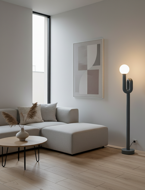 Modern Steel Floor Lamp