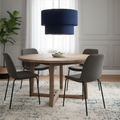 Contemporary Blue Shade Pendant Ceiling
