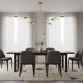 Modern WhiteBranched Chandelier