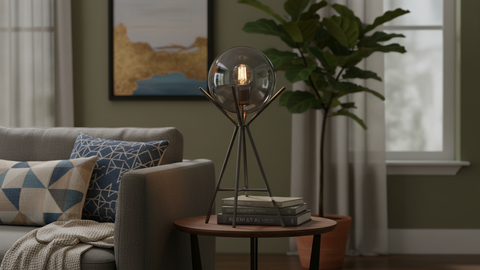 Modern Grey Table Lamps