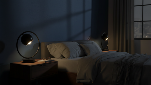 Modern Black Table Lamp