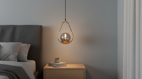 Modern Gold Single pendant