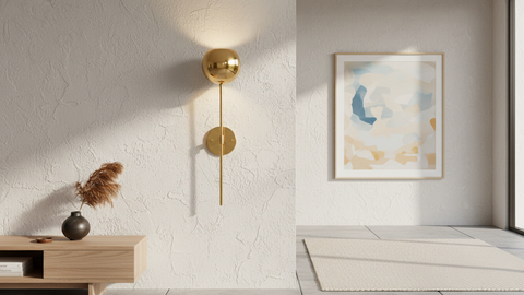 Modern Gold Wall Light