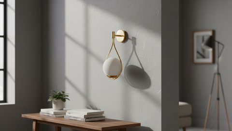 Classic Gold Wall Lamp
