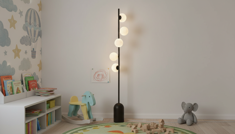 Modern Black Floor Lamp