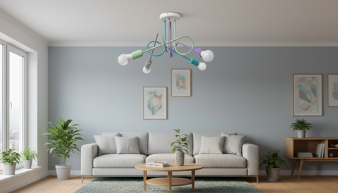 Multi Color Ceiling Lamp