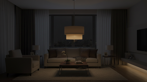 Modren Beige Shades Pendants