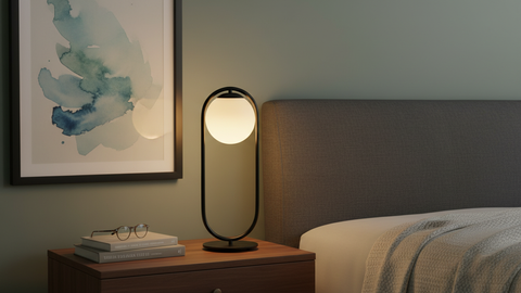 Stylish Black Table Lamp