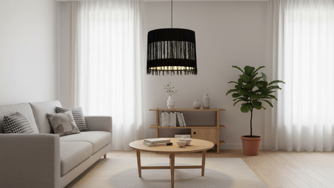 stylish Black pendant lamp